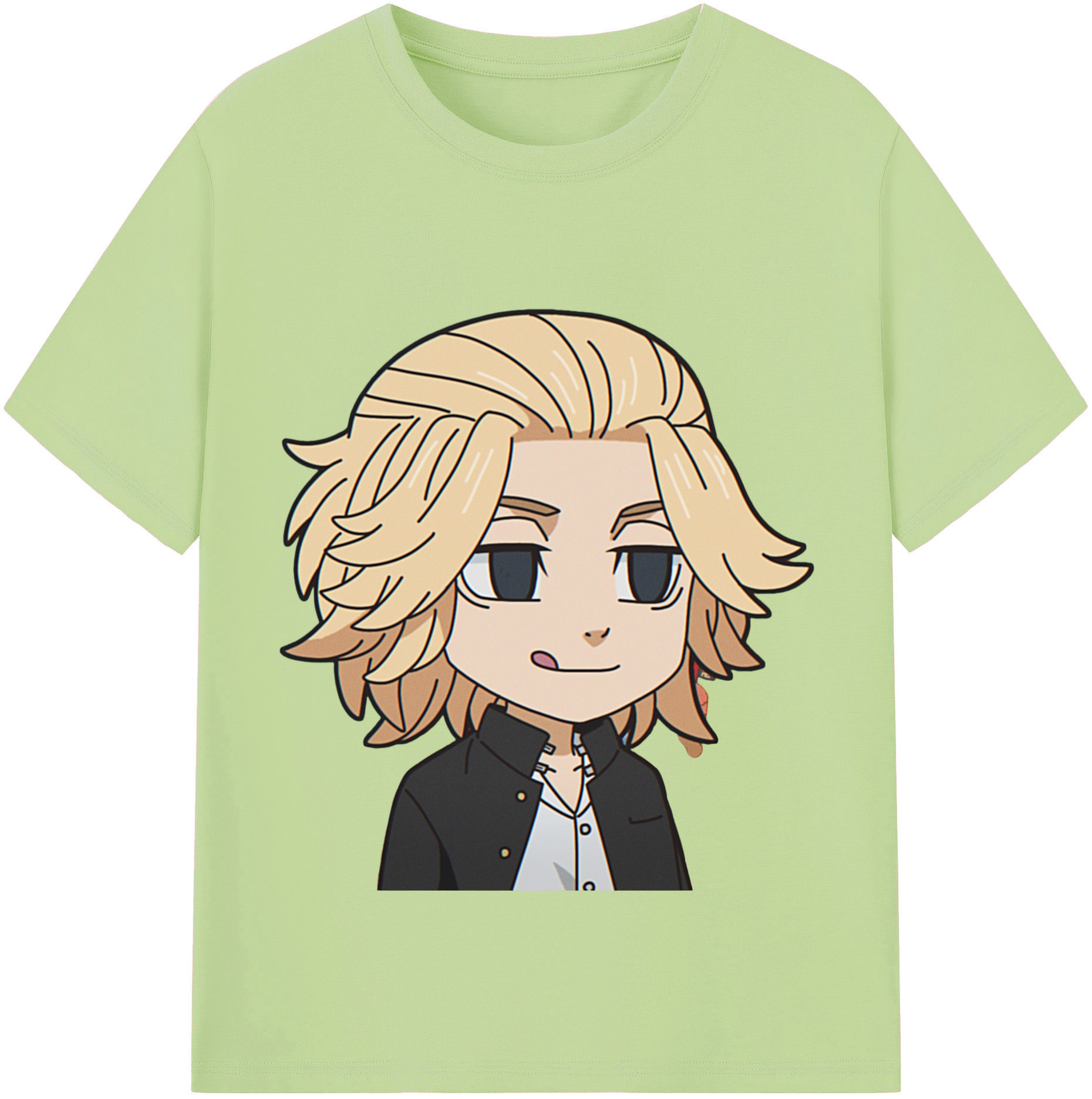 （画像用） 東京リベンジャーズ Tokyo Revengers 綿100％半袖Tシャツ（フロントプリント）